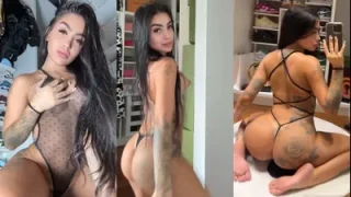 Nudes vazado cantora Mirella nua rebolando a bunda e mostrandos os seios