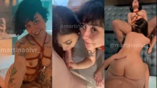 Pornô vazado da Martina Oliveira sexo a três com Andriza Haack