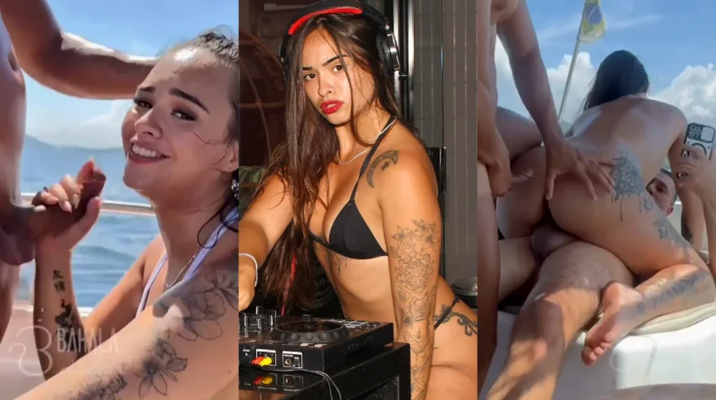 DJ Bahala pagando boquete e fazendo dupla penetrção