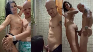 Bruno Diferente transando no banheiro com Paraibana novinha gostosa