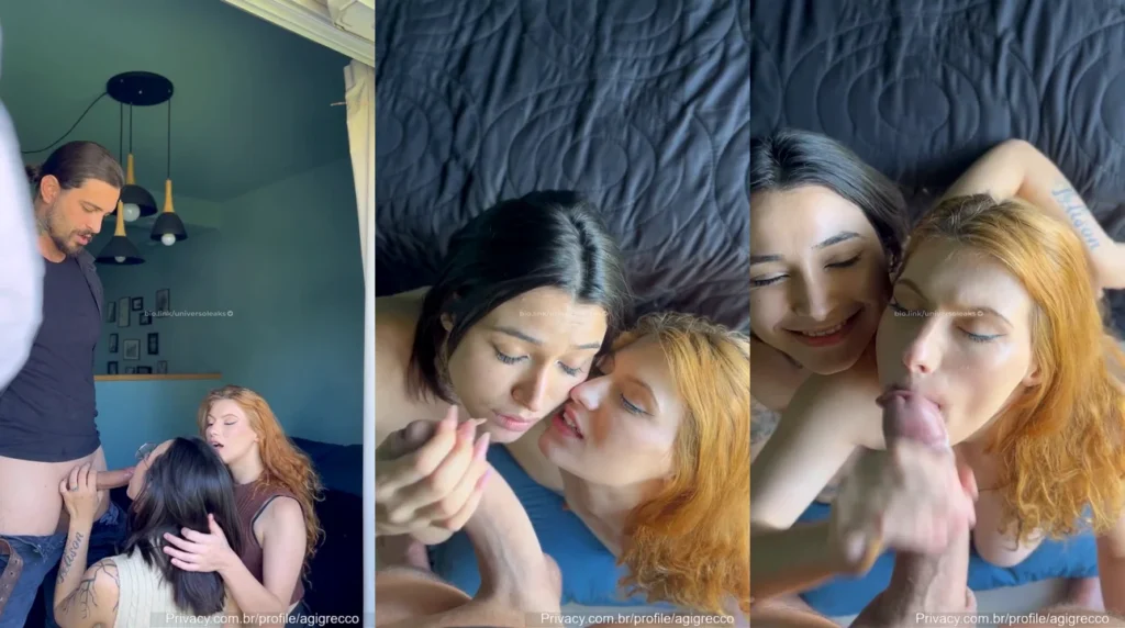Giovana Grecco fudendo com namorado e amiga