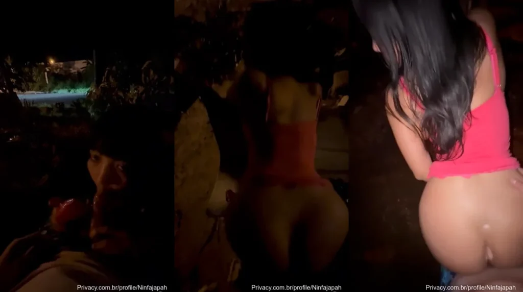 Ninfa Japa fudendo de quatro