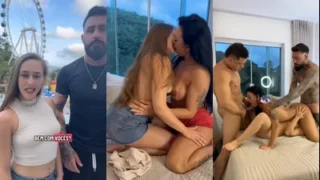 Repórter de Balneário Camboriú não aguentou e fez sexo com casal