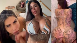 Morena tesuda Anny Alves acordou o amigo cheia de tesão fodeu de quatro e bebeu leitinho